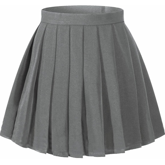Grey skirt / Gray skirt - Picture 2 of 8